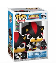 Funko Pop! & Buddy: Sonic the Hedgehog - Shadow the Hedgehog with DChao Vinyl Figure - Collectible 3.75 inches