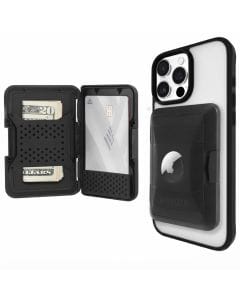 Pelican Protector MagSafe Wallet with AirTag Holder, RFID-Blocking Magnetic Card Holder for iPhone 16–14 Series