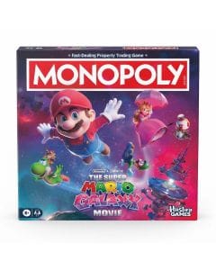 Monopoly: The Super Mario Galaxy Movie Edition Board Game - Fun Strategy Family Game for Kids  8 years and up, 2 to 6 Players