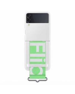 Samsung Galaxy Z Flip3 Silicone Cover with Strap, Heavy-Duty Shockproof Protective Case, US Version