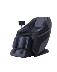 ARES uRoyal 3D SL-Track Massage Chair, 12 Auto Programs, Heating, Voice Control, Zero Gravity | Gray/Black