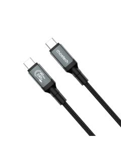 Choetech USB-C to USB-C Cable, 240W PD, 5A, 40Gbps Data Transfer, 8K@60Hz Video, Braided, 1.2m | Grey - XCC-1040-GY