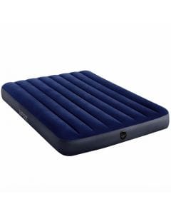 Intex Classic Downy Full Size Airbed, 137 x 191 x 25cm, Dura-Beam Inflatable Mattress for Indoor & Outdoor Use