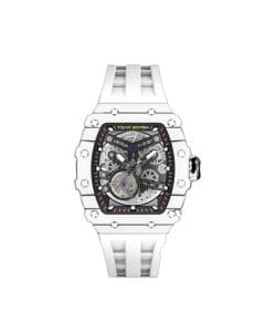 Tsar Bomba Carbon Fiber Automatic Watch, Skeleton Dial, Forged Carbon Fiber Case, Sapphire Crystal, Japanese Automatic Movement, 50M Water Resistance