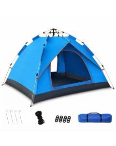 SKY-TOUCH Portable Camping Tent for 2–3 People, Lightweight Waterproof Dome Shelter with UV Protection