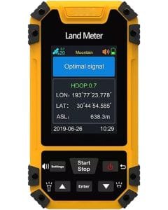 Goshyda Handheld GPS Land Area Meter with GNSS Positioning, Surface Area and Slope Measurement for Land Surveying and Agricultural Use