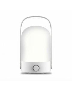 Decoswe Rechargeable LED Camping Lantern, 5000mAh Battery, Dimmable Portable Handheld Light with Hanging Hook for Outdoor Use
