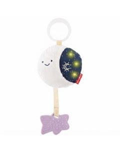 Skip Hop Celestial Dreams Moon Baby Stroller Toy 0+ Monthss, Light-Up Moon With Musical Features, Soft, Multi Sensory Design - Multicolour