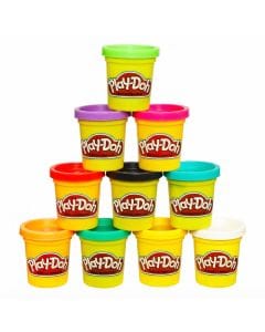 Play-Doh Modeling Compound 10-Pack Case of Colors, Non-Toxic Arts and Crafts, 2 oz. Cans, Creative  2 years and up