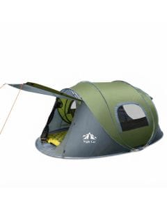 Night Cat Upgraded Pop-Up Tent for 2–4 People, 3-Second Setup Waterproof Dome Camping Shelter