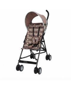 Nurtur Rex Lightweight Stroller Compact Fold 4.8kg Baby Buggy for Travel & Daily Use with  5-point | Sun Brown