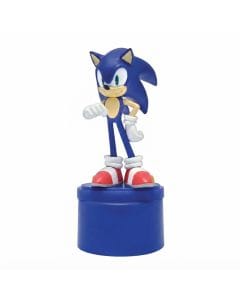 Lexibook Sonic The Hedgehog LED Pocket Nightlight - Portable Battery-Operated Bedside Lamp Blue