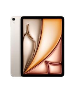 Apple iPad Air 11-inch Wi-Fi + Cellular Tablet, M4 Chip, 128GB Storage, Liquid Retina Display, Apple Intelligence, Touch ID | Starlight - MH7A4AB/A