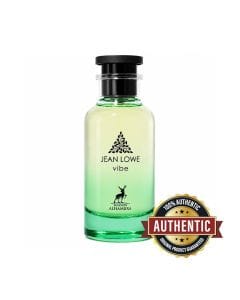 Maison Alhambra Jean Lowe Vibe Eau de Parfum 100ml - Unisex, Black Currant, Mint, Citron & Orange, May Rose & Apricot, Fig & Dates Base