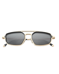 Doppe Sunglasses Agape Gold, Premium Acetate and Aluminum Frame with UV 380-400 Protection