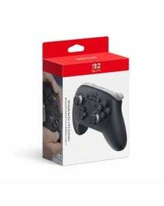 Nintendo Switch 2 Pro Controller, Wireless Bluetooth Gamepad, HD Rumble 2, Motion Controls, GameChat C Button & amiibo Support | 45496321475