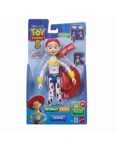 Mattel Disney Pixar Toy Story 5 Interactables Talking Action Figures, 7-Inch Posable Character Toys with Interactive Sounds