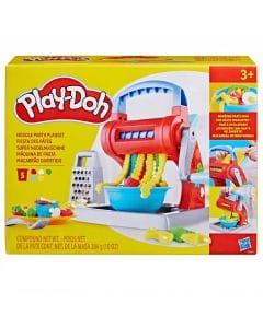 Play-Doh Kitchen Creations Noodle Party Playset - Pasta Maker Toy for Kids with 2 Rollers, Ravioli  3 Years and Up, Non-Toxic Modeling Compound