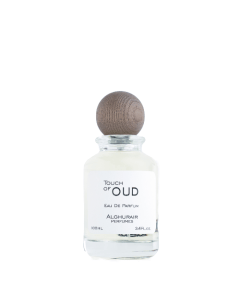 Al Ghurair Touch of Oud Eau de Parfum, Rich Floral & Leather Notes, Long-Lasting Luxury Unisex Perfume - 100ml