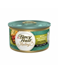 Fancy Feast Medleys Chicken Primavera 24-Pack - Gourmet Wet Cat Food