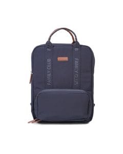 Childhome Signature Urban Family Club Backpack, Large Capacity, 11 Compartments, Insulated Pockets, Changing Mat Included - Dark Gray