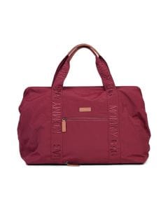 Childhome Signature Urban Mommy Bag, Multi-purpose, Full Of Accessories, Ultra Practical, Large Capacity, Easy To Clean - Burgundy