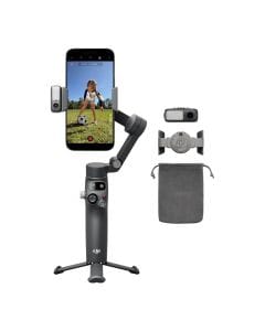 DJI Osmo Mobile 8 Smartphone Gimbal Stabilizer, 3-Axis Stabilization, Native Tracking, Built-In Extension Rod, Foldable Design & ActiveTrack | Black - 6937224126817