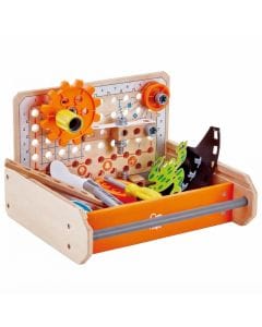 Hape Science Experiment Toolbox - Wooden STEAM Educational Toy Kit for Kids 4+, 32 Pieces