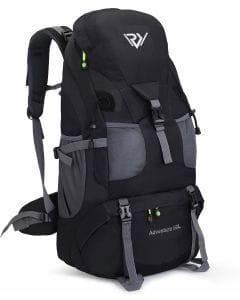 Monkey 60L Unisex Camping Backpack, Lightweight Waterproof Hiking Daypack for Men and Women, Ideal for Trekking and Outdoor Adventures