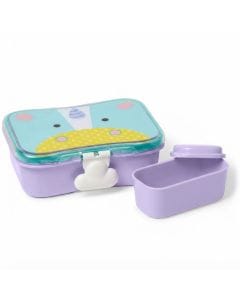 Skip Hop Zoo Unicorn Lunch Kit 3+ Years, 700mL Capacity, Easy-open Clips In Fun Shapes, Leakproof Design, Dishwasher Safe - Multicolour