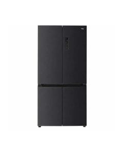 TCL Cross Door Refrigerator, 600L, 4-Door Design, No Frost, Multi Air Flow Cooling | Inox Black | C780CDBN