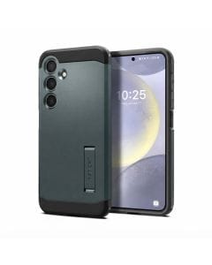 Spigen Tough Armor Case for Samsung Galaxy S24 Plus (2024), Extreme Impact Foam Protection with Built-In Kickstand