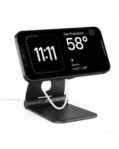 Spigen Mag Fit S Aluminum Adjustable Stand for MagSafe Charger and Pixelsnap, Stable Non-Slip Charging Stand