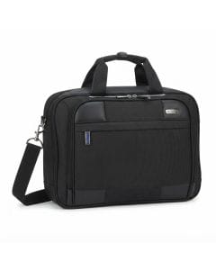 American Tourister Merit 3-Way Rolling Tote Spinner Bag - Black - Versatile Laptop Backpack Durable Polyester