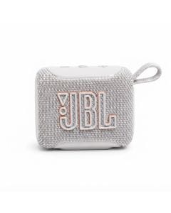 JBL Go 5 Ultra-Portable Bluetooth Speaker, IP68 Waterproof & Dustproof, 10H Playtime, Ambient Edge Lighting, Auracast | White