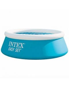 Intex Easy Set Swimming Pool, 6ft x 20in, Inflatable Above-Ground Pool, Aqua Blue