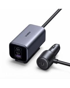 UGREEN 150W Car Charger, 4-Port Fast Charging Adapter with USB-C PD 3.1 140W Output for MacBook Pro, Laptops, iPhones and Compatible Devices