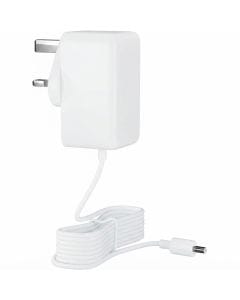 Amazon Power Adapter 22W for Echo Dot Max (2025 Release), Replacement Wall Charger, Reliable Power Supply | Glacier White