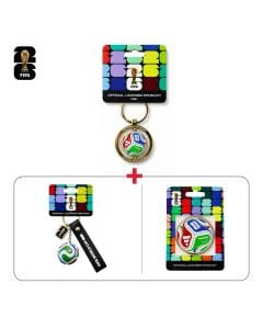 Adidas Souvenir Bundle FIFA Spinning Key Ring, Header Card + Key Ring, Charm, Strap, Header Card + Fridge Magnet, Blister Pack (603001000013807,603001000013805,603001000013809)