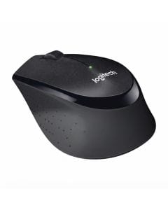 Logitech M330 Silent Plus Wireless Mouse - Ergonomic Optical Mouse with Silent Touch Technology