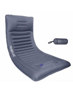 TREKOLOGY UL140 Self-Inflating Camping Mat, 12.5cm Thick Portable Sleeping Pad with Built-In Pump for Outdoor Adventures
