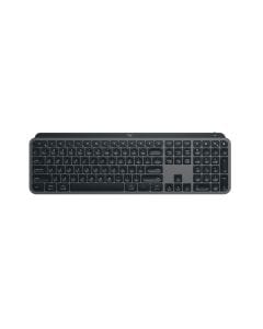 Logitech MX Keys S Wireless Illuminated Keyboard for Mac, English US (QWERTY), Smart Backlit Keys, Easy-Switch Multi-Device | Space Gray - 920-011563