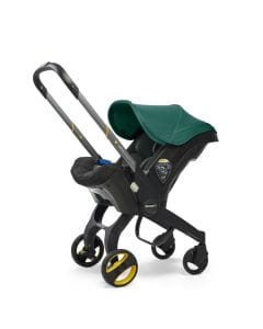 Doona Infant Car Seat And Stroller, Folds And Unfolds With The Click Of A Button, Removable And Washable Textiles, 5-point Harness - Nitro Black