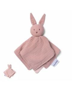 Doomoo You and Me Security Blanket, Dual Fabric Design For Familiar Comfort, Supports Day And Night Routine Building, Easy For Small Hands To Hold - Pink