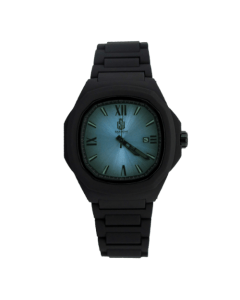 Saatchi Citta Magiche Florence Watch, 44mm Polycarbonate Case, Miyota 2115 Quartz Movement with Date Display, Mineral Glass, 5 ATM Water Resistant