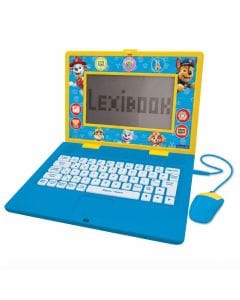 Lexibook Paw Patrol Bilingual Educational Laptop for Kids - French/English Learning Toy with 170 Activities