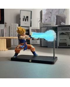 Luxury Signature Dragon Ball Z Magnetic Kamehameha LED Night Light, Anime Action Figure Display, Collectible Desk, Shelf & Nightstand Decorative Lamp