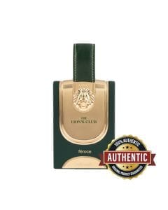 Armaf The Lions Club Feroce EDP 100ml - Woody Aromatic Oud Perfume for Men, Saffron & Cedarwood