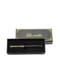 La Cordee Premium Ballpoint Pen, Lightweight Elegant Writing Instrument with Stainless Steel Tip, Luxury Office & Travel Pen