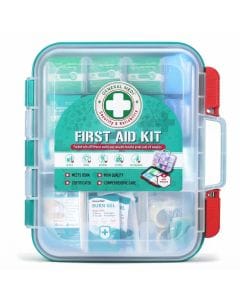 General Medi 420-Piece Professional First Aid Kit, Durable Hard-Shell Medical Box for Home, Office, Travel and Emergencies